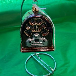 Handmade pinnacle peak glass blown ornament